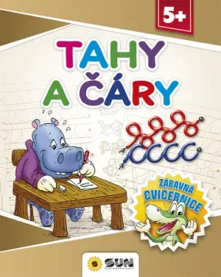 Zábavná cvičebnice - Tahy a čáry (Defekt)