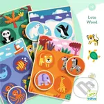 Drevené loto: Zvieratká sveta, 20 dielov