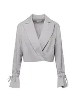 Laurella Blejzer  sivá / tmavosivá