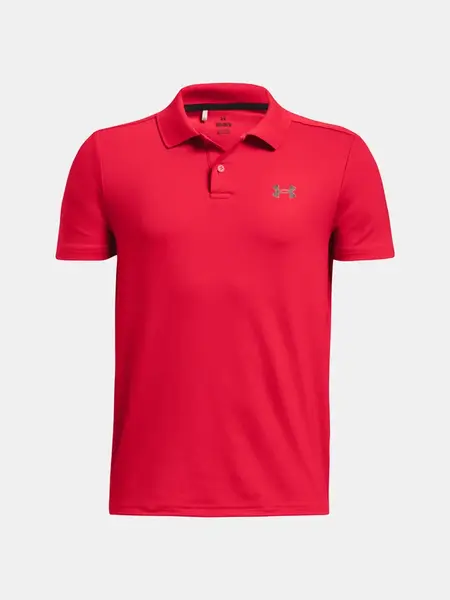 Under Armour Tričko UA Performance Polo-RED - Kluci