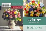 Kalendář 2026 Květiny pro pohlazení duše - stolní, týdenní