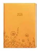 Denní diář 2026 David Vivella s ražbou A5 okrová Louka