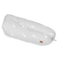 Bonjourbébé bavlněný multifunkční polštář Polaris Grey