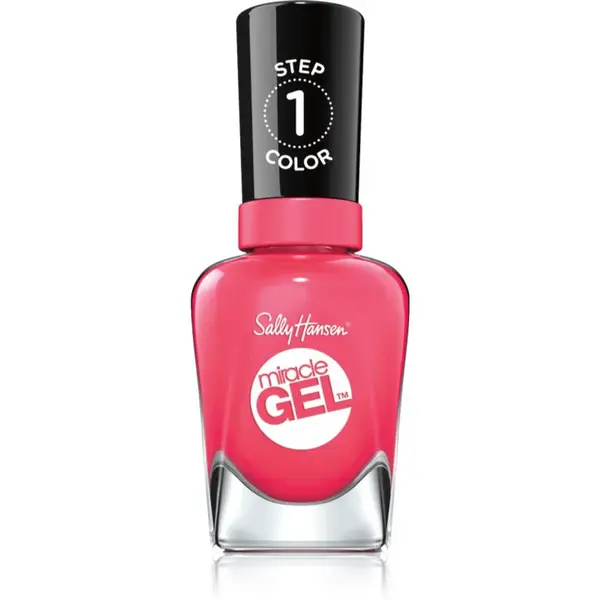 Sally Hansen Miracle Gel™ gélový lak na nechty bez použitia UV/LED lampy odtieň 339 Electric Pop 14.7 ml