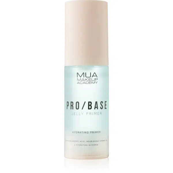 MUA Makeup Academy PRO/BASE Hyaluronic Acid hydratačná podkladová báza pod make-up s kyselinou hyalurónovou 30 g
