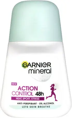 GARNIER Action Control Roll-on 48h Minerálny dezodorant pre ženy 50 ml