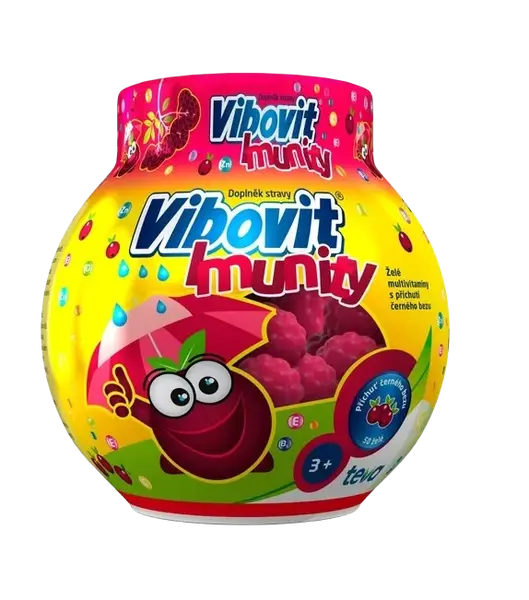 VIBOVIT Imunity želé multivitamíny 50 ks
