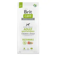 Brit Care Dog Sustainable Adult Medium Breed Chicken & Insect 12 kg | Granule pre psov
