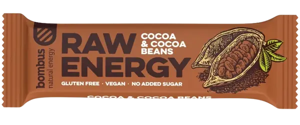 BOMBUS Raw energy-Cocoa beans 50g 50 g