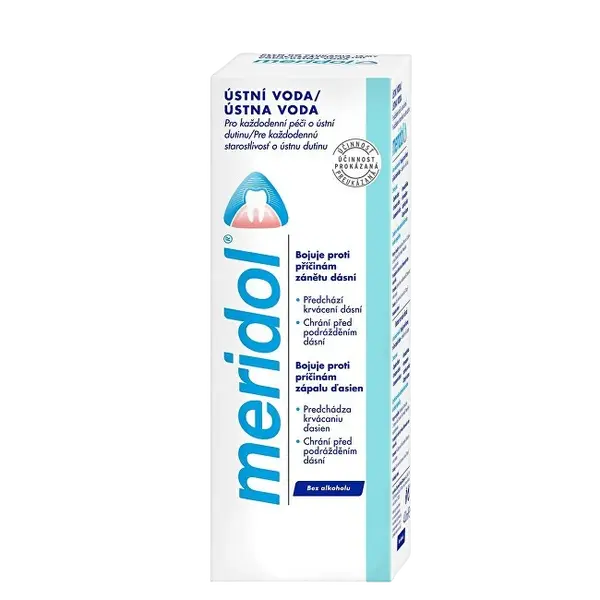 MERIDOL® Ústna voda pre zdravé ďasná a svieži dych 400 ml