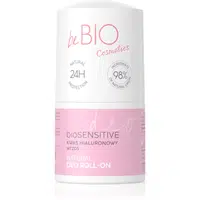 beBIO Hyaluro bioSensitive dezodorant roll-on pre citlivú pokožku 50 ml