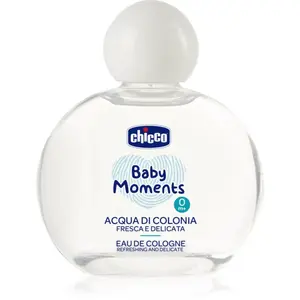 Chicco Baby Moments Refreshing and Delicate kolínska voda pre deti od narodenia 100 ml