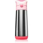 B.Box Insulated Drink Bottle termoska s rúrkou Flamingo Fizz 500 ml