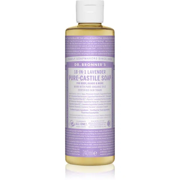 Dr. Bronner’s Lavender tekuté univerzálne mydlo 240 ml