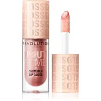 Revolution Shimmer Gloss trblietavý lesk na pery odtieň Shine Pink 4.5 ml