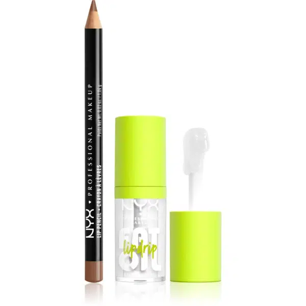 NYX Professional Makeup Fat Oil Lip Drip sada na pery 2 ks