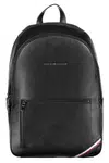 TOMMY HILFIGER MEN&#39;S BLACK BACKPACK