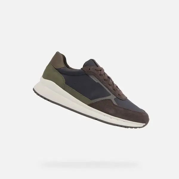 Dark blue men's sneakers Geox Branthon - Men's