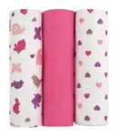 T-TOMI Látkové Tetra plienky, Ružové slimáky 3 ks