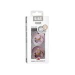 BIBS Colour Cumlíky z prírodného kaučuku - veľkosť 1, Dusky Lilac/Heather,