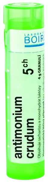 BOIRON Antimonium Crudum CH5 granule 4 g