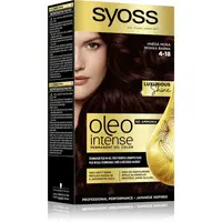 Syoss Oleo Intense permanentná farba na vlasy s olejom odtieň 4-18 Mokka Brown 1 ks