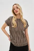 Marisse Women's T-Shirt L-Ts-4665 L.Beige