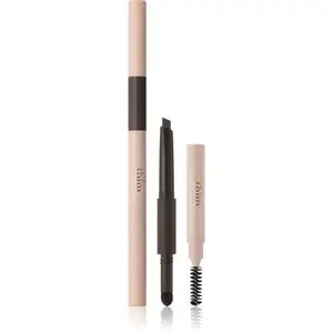 thim Artist Touch Brow Duo obojstranná ceruzka na obočie s kefkou odtieň 03 Black Brown 0.6 g