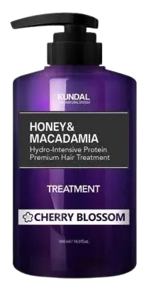 KUNDAL Honey&Macadamia Treatment - hydrointenzívna proteínová kôra na vlasy Cherry Blossom 500 ml
