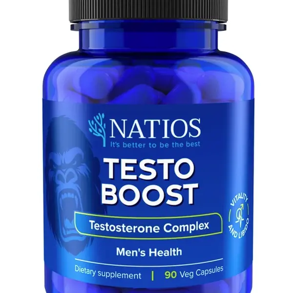 NATIOS TestoBoost Testosterone Complex 90 kapsúl