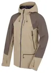 Husky  Nanola M beige/grey, M Pánska hardshell bunda