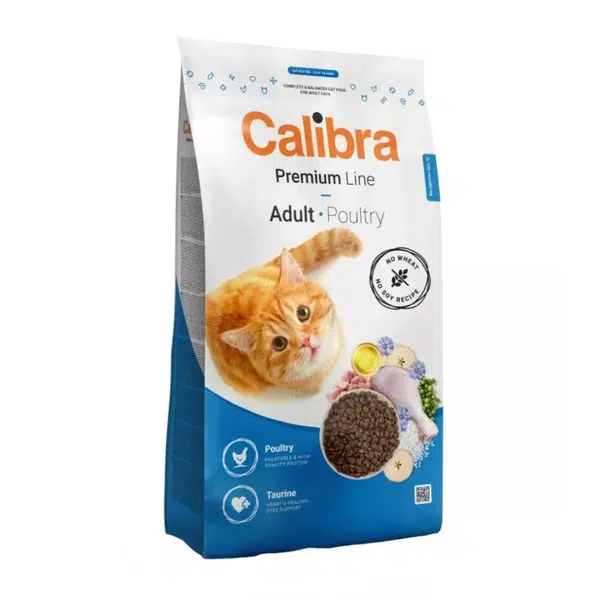 Calibra Cat Premium Line Adult Poultry 2 kg | Granule pre mačky