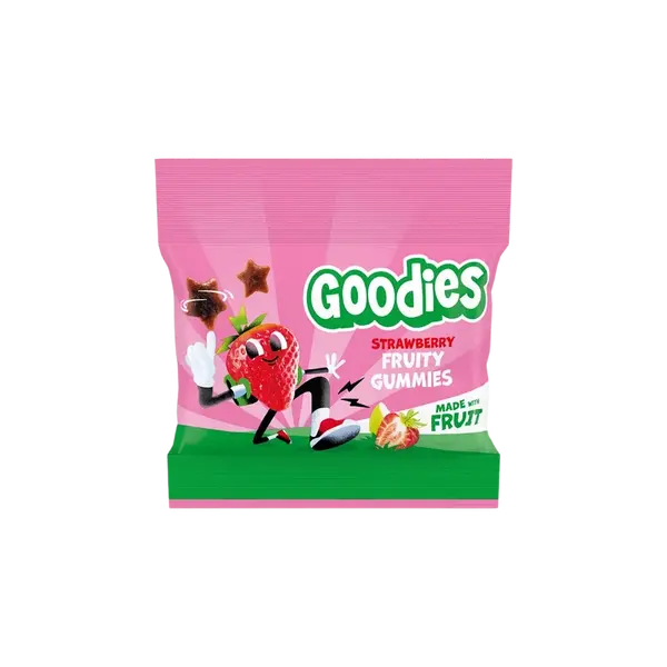 GOODIES Jahodoví gumídci 17 g