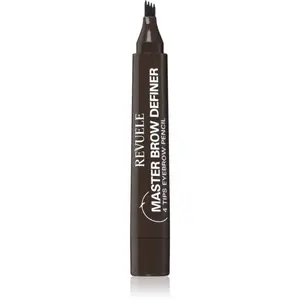 Revuele Master Brow Definer 4 Tips Eyebrow Pencil precízna ceruzka na obočie odtieň Dark 2.2 ml