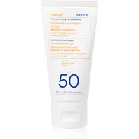 Korres Yoghurt Sunscreen ochranný krém na tvár a očné okolie SPF 50 50 ml