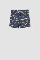 DEFACTO Boys' Shark Patterned Swimsuit