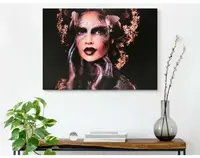 Obraz na plátne Kvetinová kráľovná, 70x50 cm%