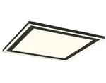 Stropné/nástenné LED osvetlenie Carus 43x43 cm, čierne%