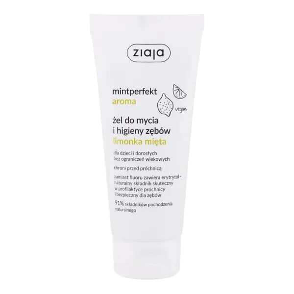 ZIAJA Mintperfect Zubní pasta Aroma Lime & Mint 100 ml