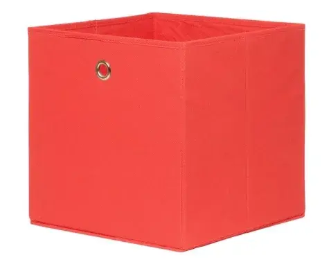 Úložný box Alfa, červený%