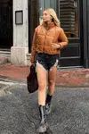 Dámska bunda Trend Alaçatı Stili