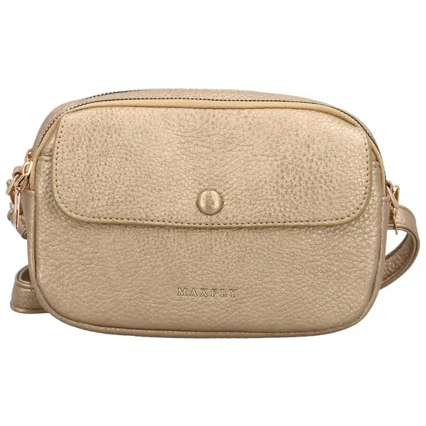 Dámska crossbody kabelka zlatá - MaxFly Thyrax