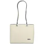 Dámska kabelka na rameno svetlo krémová - Delami Velvet Touch