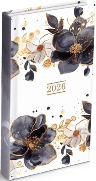 Diář 2026 D802 Lamino 6 90x170mm