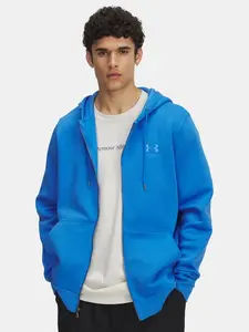 Pánská mikina Under Armour UA Icon Fleece FZ Hood-BLU - Pánské