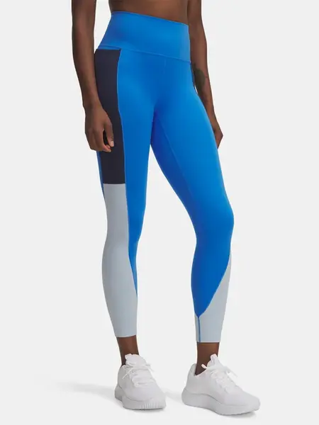 Dámské legíny Under Armour Meridian Colorblock Ankle Lg-BLU - Dámské