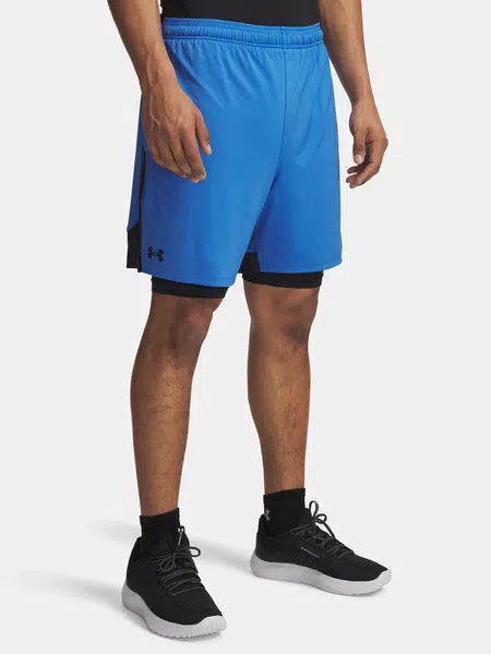 Pánské kraťasy Under Armour UA Tech Vent 2in1 Short-BLU - Pánské