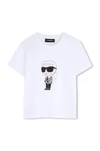 Karl Lagerfeld tričko dětské bavlněné