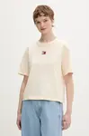 Tommy Jeans tričko bavlněné