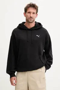 Puma mikina s kapucí pánská s bavlnou Essentials Elevated